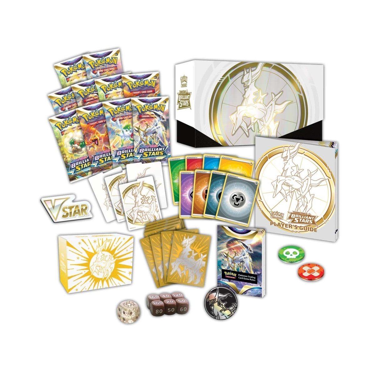 Brilliant Stars Pokemon Center Elite Trainer Box (Exclusive) - SWSH09 - Mr.Ru's TCG