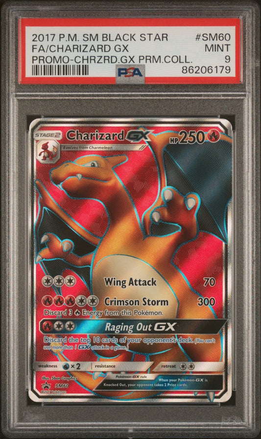 English Pokemon Charizard SM60 - Sun & Moon - PSA Graded - Mr.Ru's TCG