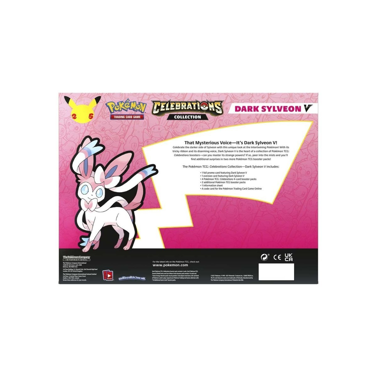 Pokemon TCG: Celebrations Collection (Dark Sylveon V) - Mr.Ru's TCG