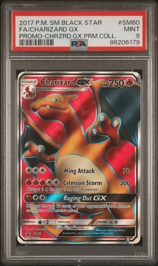 English Pokemon Charizard SM60 - Sun & Moon - PSA Graded - Mr.Ru's TCG