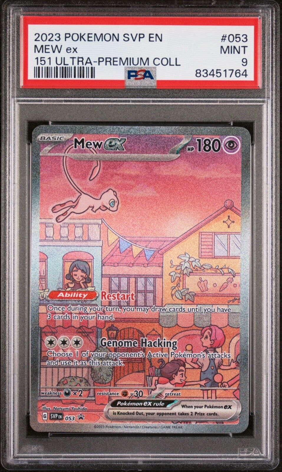 English Pokemon Mew EX SVP053 - 151 UPC Promo - PSA Graded - Mr.Ru's TCG