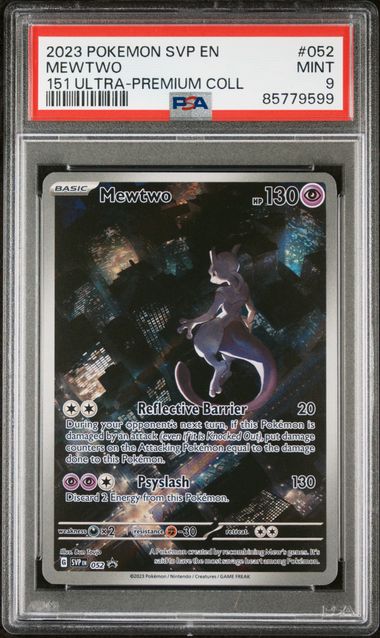 English Pokemon Mewtwo SVP052 - 151 UPC Promo - PSA Graded - Mr.Ru's TCG