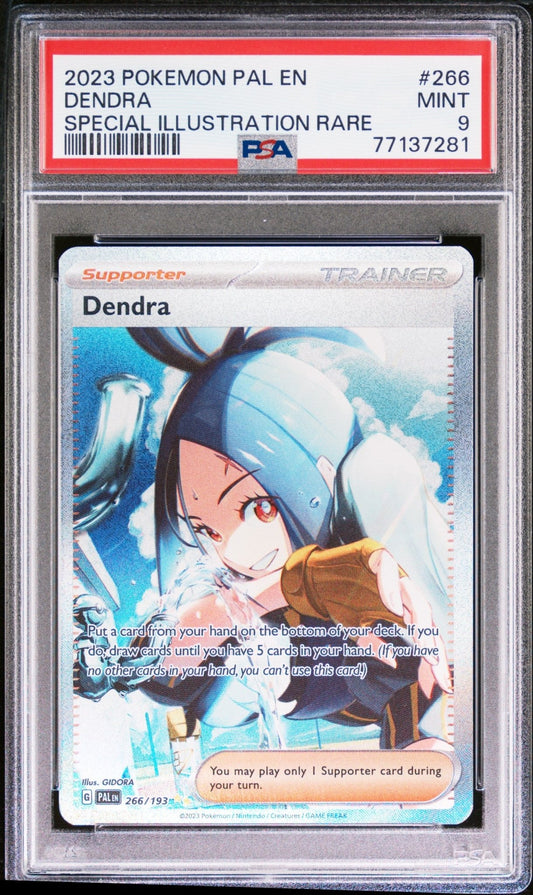 Pokemon Dendra Illustration Rare - Scarlet & Violet - Paldea Evolved - PSA Graded - Mr.Ru's TCG