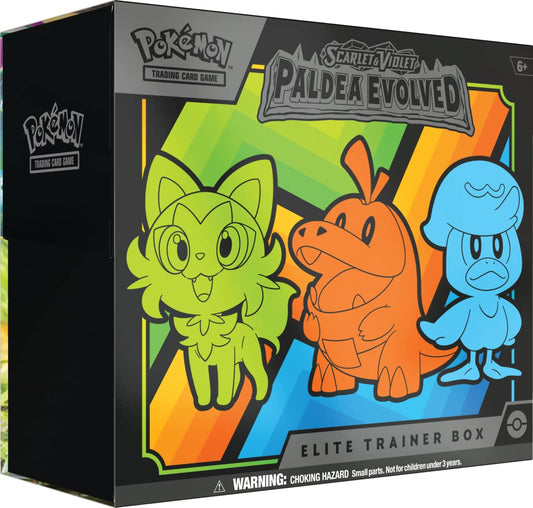 Pokemon Scarlet & Violet Paldea Evolved Elite Trainer Case - Mr.Ru's TCG