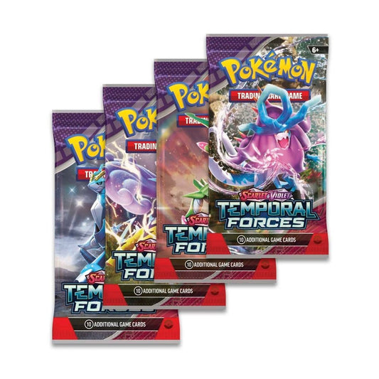 Pokemon Scarlet & Violet Temporal Forces - Sleeved Booster - Mr.Ru's TCG